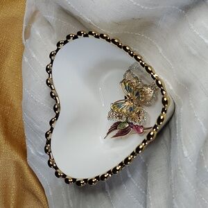 Heart-Shaped Trinket Dish
